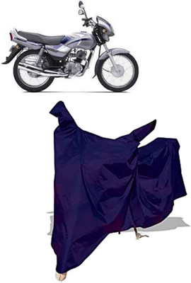 Amexride Two Wheeler Cover for TVS(Victor Edge, Blue)