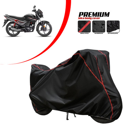 PAGORA Waterproof Two Wheeler Cover for Hero(Glamour Programmed FI, Black)