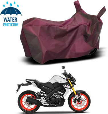 RAAMKM Two Wheeler Cover for Hero, Honda, Bajaj, Ather, TVS, Yamaha(Maroon)