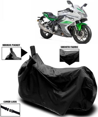 MMSSTAR Waterproof Two Wheeler Cover for Benelli(302R, Black)