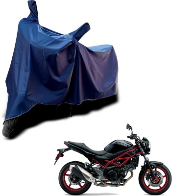 KEDIT Two Wheeler Cover for Suzuki(SV650 BS6, Blue)