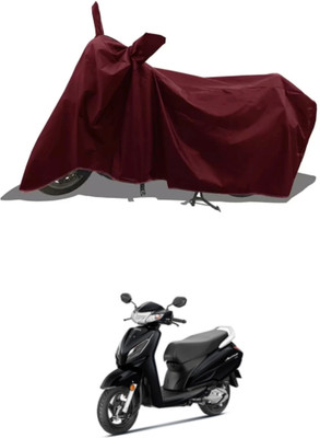HWSXQAE Waterproof Two Wheeler Cover for Honda(Activa 6G, Maroon)