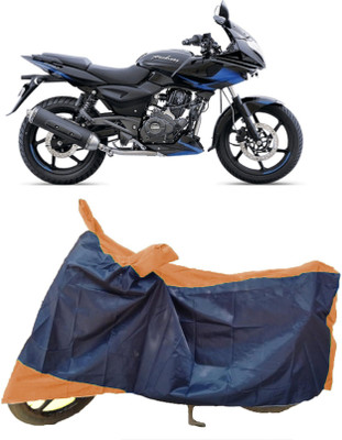 DIGGU Two Wheeler Cover for Bajaj(Pulsar 220 DTS-i, Multicolor)