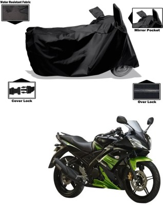 CODOKI Waterproof Two Wheeler Cover for Yamaha(YZF R15S, Black)