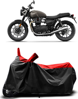 MMSSTAR Waterproof Two Wheeler Cover for Honda(Stunner CBF, Red)