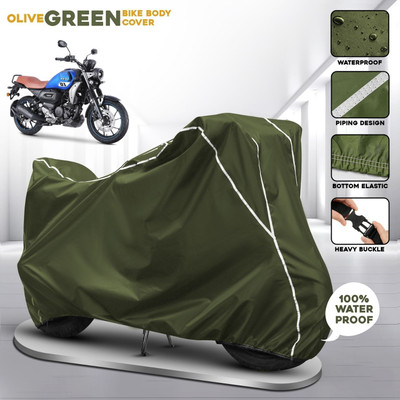 SThanaveX Waterproof Two Wheeler Cover for Yamaha(FZ 25, Green)