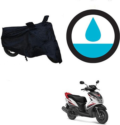 DeepShakshi AUTOMOTIVE Waterproof Two Wheeler Cover for Yamaha(Ray Z, Black)
