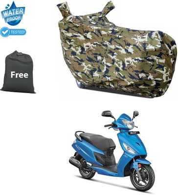 CODOKI Waterproof Two Wheeler Cover for Hero(Dash, Yellow)