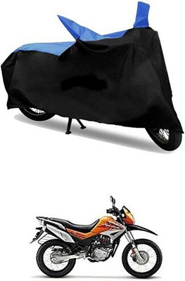 MMSSTAR Waterproof Two Wheeler Cover for Hero(Impulse, Blue, Black)