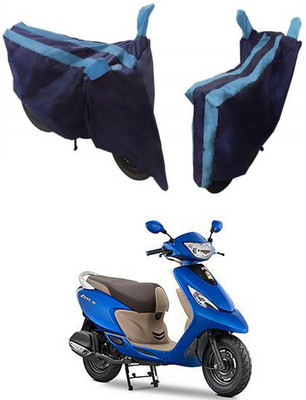 MMSSTAR Waterproof Two Wheeler Cover for TVS(Zest 110, Blue)