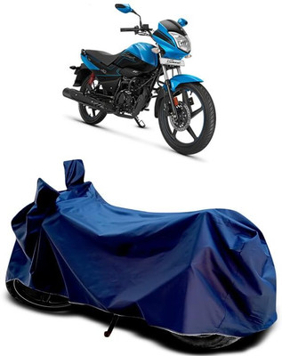 AASHTIK MART Two Wheeler Cover for Hero(MotoCorp Splendor iSmart, Blue)