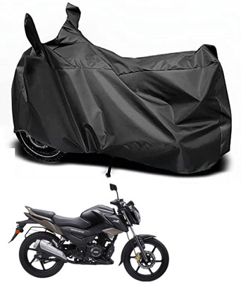 Auto Hub Waterproof Two Wheeler Cover for TVS(Raider, Black)