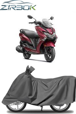 ZIRBOK Waterproof Two Wheeler Cover for Suzuki(Burgman Street 125, Grey)