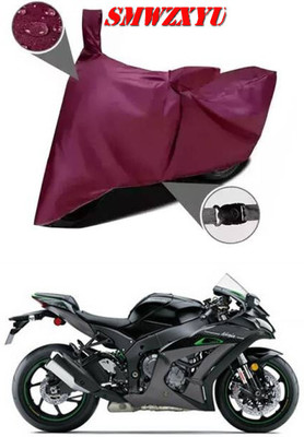 DeepShakshi AUTOMOTIVE Waterproof Two Wheeler Cover for Kawasaki(Ninja, Maroon)
