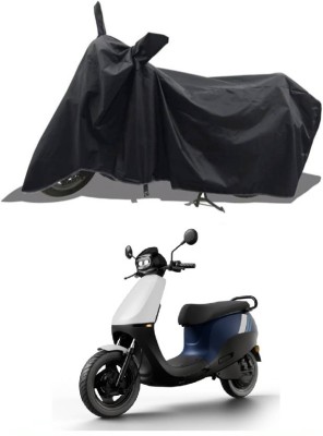 smwzxyu Waterproof Two Wheeler Cover for Ola(Grey, Black)