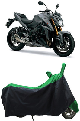 Coxtor Waterproof Two Wheeler Cover for Suzuki(GSX-S1000 ABS, Green)