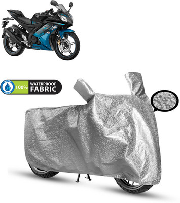 CODOKI Waterproof Two Wheeler Cover for Yamaha(YZF R15 Ver 2.0, Silver)