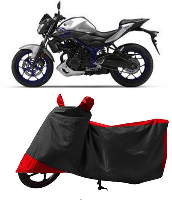 GROFATIK Two Wheeler Cover for Yamaha(MT 03 BS6, Red)