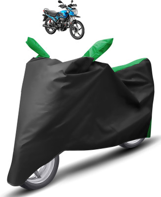 Caronix Two Wheeler Cover for Hero(Passion Pro, Green)