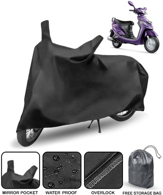 HMS Two Wheeler Cover for Mahindra(Rodeo RZ, Black)