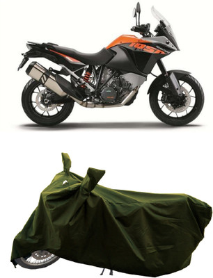 GROFATIK Two Wheeler Cover for KTM(1050 Adventure, Green)