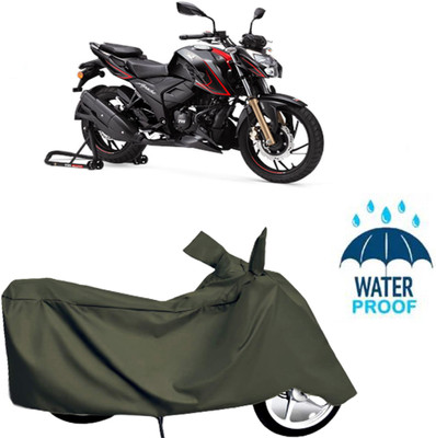 DeepShakshi AUTOMOTIVE Waterproof Two Wheeler Cover for TVS(Green)