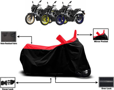 KEDIT Two Wheeler Cover for Yamaha(MT-15 BS6, Red)
