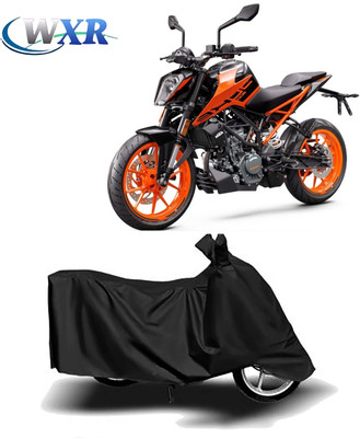 WXR Waterproof Two Wheeler Cover for KTM(Duke 200, Black)
