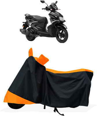 Tricway Two Wheeler Cover for Yamaha(RayZR 125 Fi, Orange)