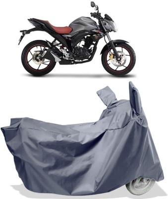 Amexride Two Wheeler Cover for Suzuki(Gixxer Special Edition, Grey)