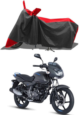 GROFATIK Two Wheeler Cover for Bajaj(Pulsar 125 Neon BS6, Red)