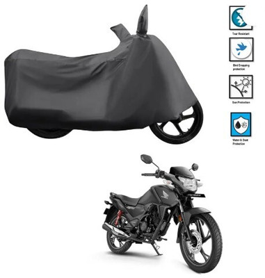 Tritika Waterproof Two Wheeler Cover for Honda(SP125, Grey)