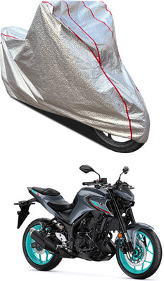 PAGORA Waterproof Two Wheeler Cover for Yamaha(MT-03, Silver)