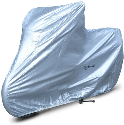 Neodrift Two Wheeler Cover for TVS(Apache RTR 200 4V, Silver)