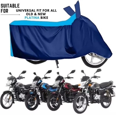 MADAFIYA Waterproof Two Wheeler Cover for Bajaj, Universal For Bike(Platina, Multicolor)