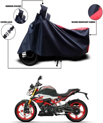 AutoTiger Two Wheeler Cover for BMW(G 310 R, Blue, Red)