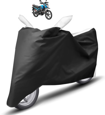 Caronix Two Wheeler Cover for Hero(Passion Pro, White)