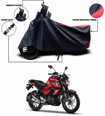 DeepShakshi AUTOMOTIVE Waterproof Two Wheeler Cover for Yamaha(FZ-S FI, Red)