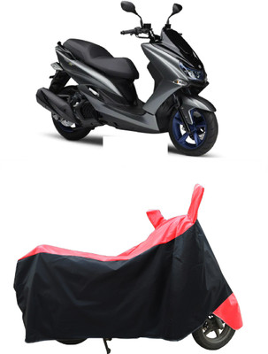 Coxtor Two Wheeler Cover for Yamaha(Majesty S 155 maxi BS6, Red)