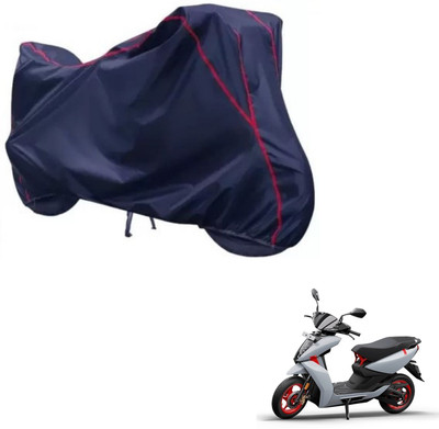 Car Life Two Wheeler Cover for Ather(450 X, Blue, Red)