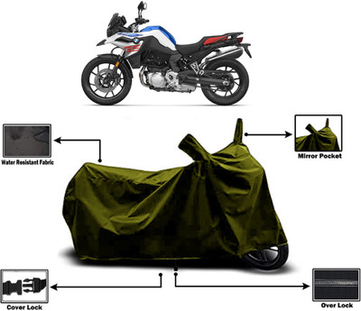 Amexride Two Wheeler Cover for BMW(F 750 GS, Green)