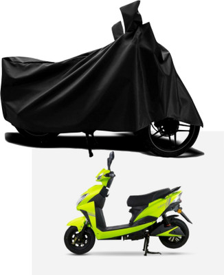 AASHTIK MART Two Wheeler Cover for Techo Electra(Neo, Black)