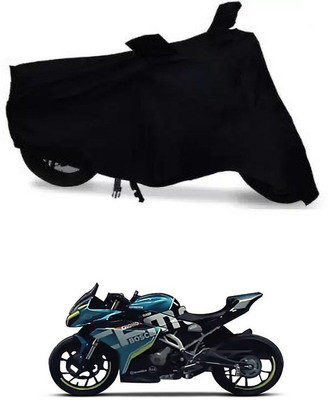 APNEK Waterproof Two Wheeler Cover for CFMoto(250SR, Black)