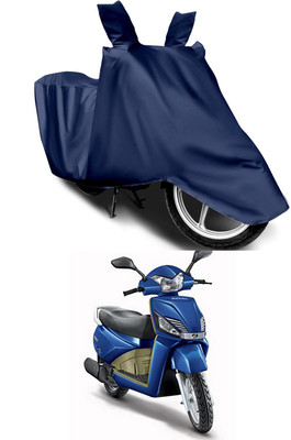 Furious3D Two Wheeler Cover for Mahindra(Gusto, Blue)