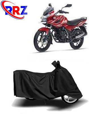 RRZ Waterproof Two Wheeler Cover for Bajaj(Discover 150 f, Black)