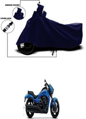 RAAMKM Two Wheeler Cover for TVS, Bajaj, Hero, Honda, KTM(Scooty Streak, Blue)