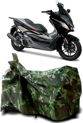 Autofly Waterproof Two Wheeler Cover for Honda(Forza 300, Multicolor)