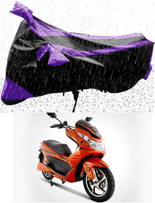 MWBB Waterproof Two Wheeler Cover for Okinawa(Cruiser, Black)