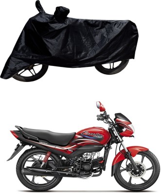 AUTOGARH Two Wheeler Cover for Hero(Passion Pro i3S, Black)