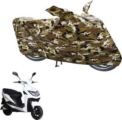 RiderShine Waterproof Two Wheeler Cover for Techo Electra(Neo BS6, Multicolor)